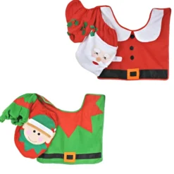 Christmas Toilet Cover Set