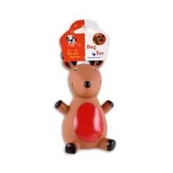Christmas Vinyl Squeaky Dog Toy (2 Styles) - 12.5Cm