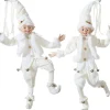 Christmas Winter Snow Posable Elf (2 Styles) - 41Cm