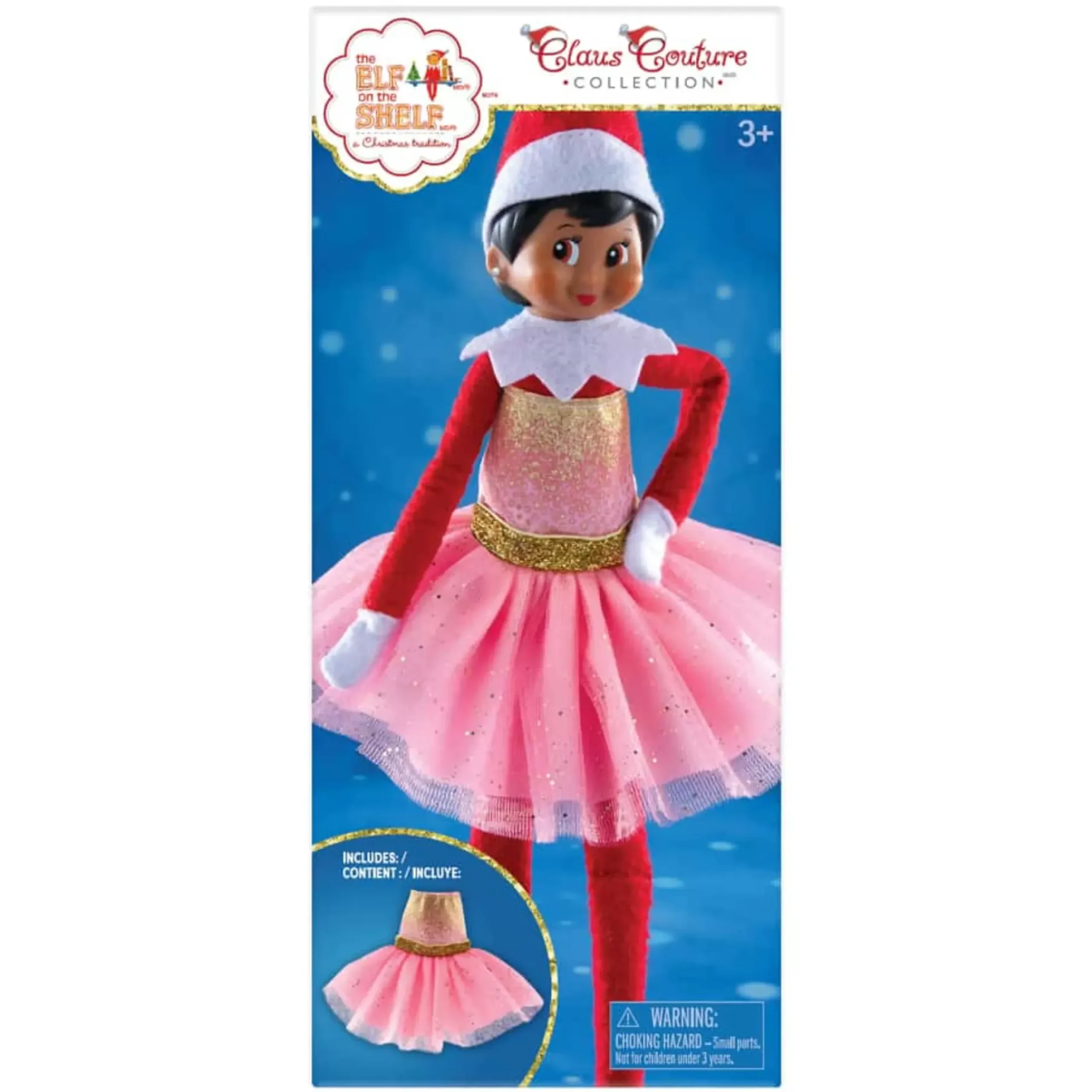 Claus Couture Pink Sparkle Party Dressclaus Couture