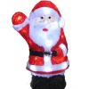 Connectable Led Acrylic Santa Claus Light - 28Cm