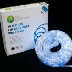 Connectable Led Rope Light Blue And White - 10M