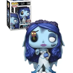 Corpse Bride Emily With Worm Diamond Glitter Pop! - 10Cm