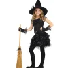 Costume Witch Glitter Dress Girls - Child