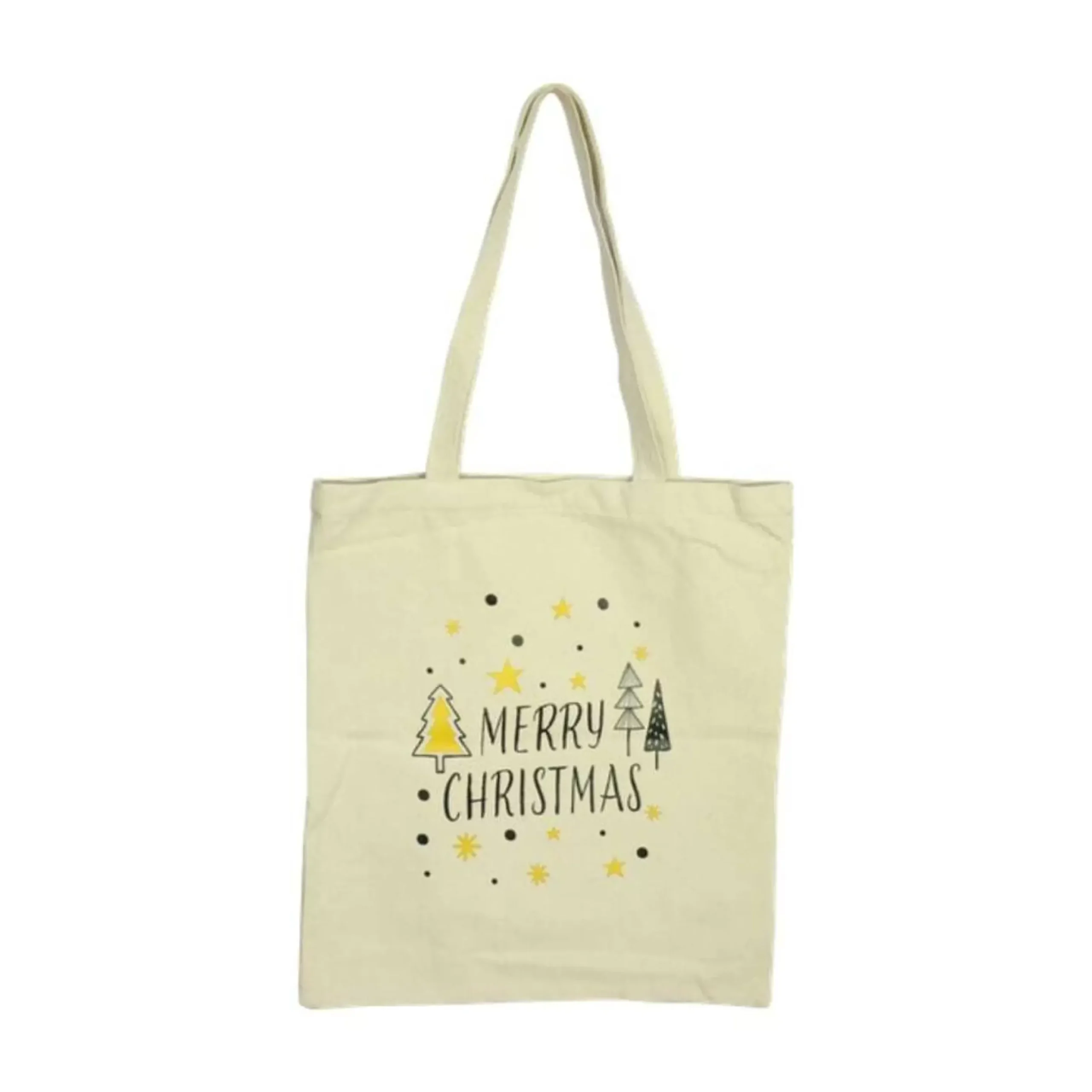 Cotton Christmas Enviro Shopper
