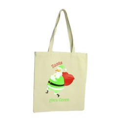 Cotton Christmas Enviro Shopper