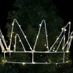 Crown Christmas Tree Topper - 84Cm