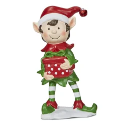 Cute Christmas Elf Figure - 20Cm