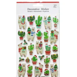 Cute Emboss Character Stickers (6 Styles)