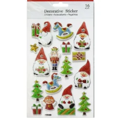 Cute Emboss Character Stickers (6 Styles)