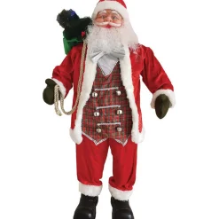 Dancing Santa Motion Sensor (Plays 5 Songs) - 130Cm