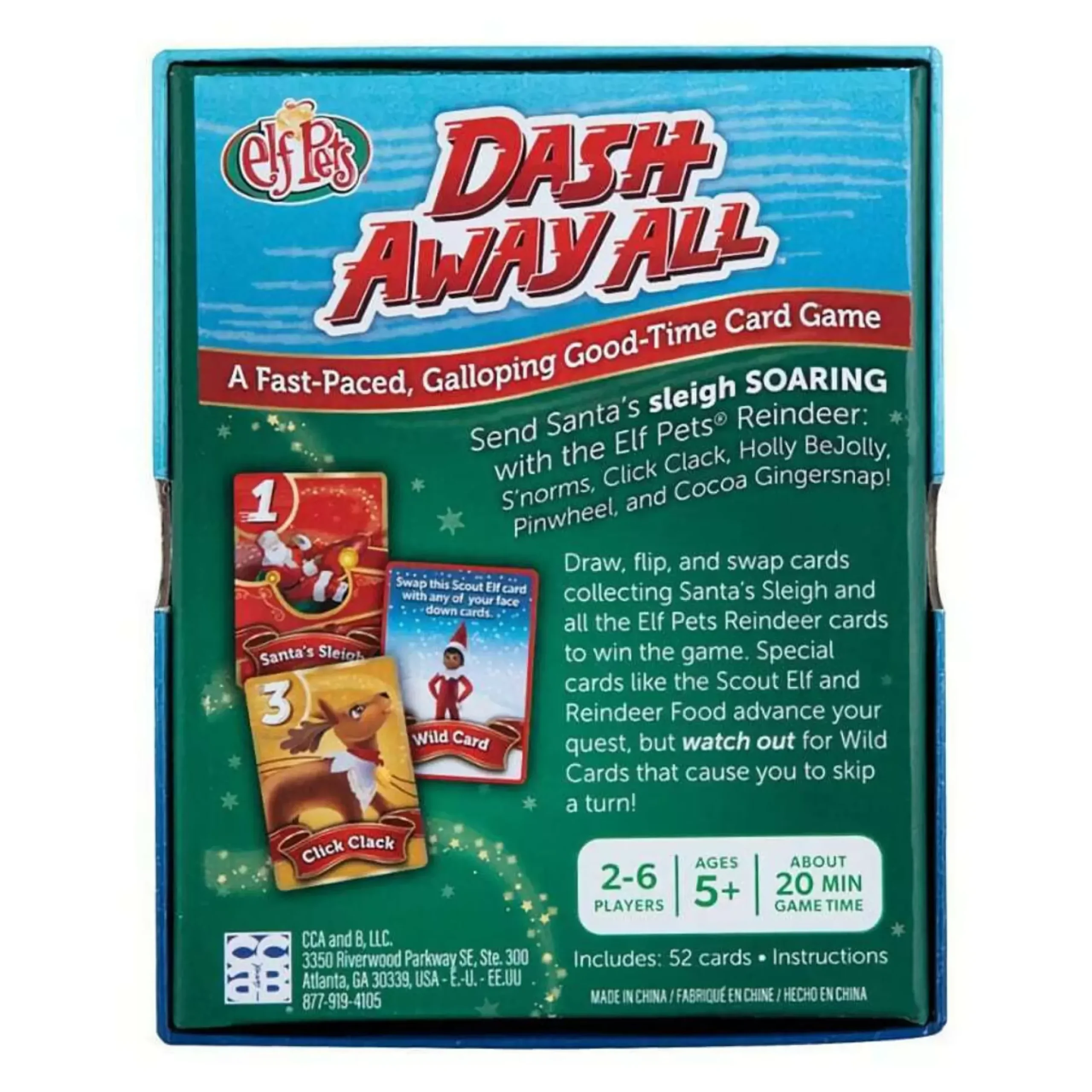 Dash Away All Card Game - 12Cm