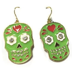 Day Of The Dead Earring (4 Colours)