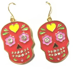 Day Of The Dead Earring (4 Colours)