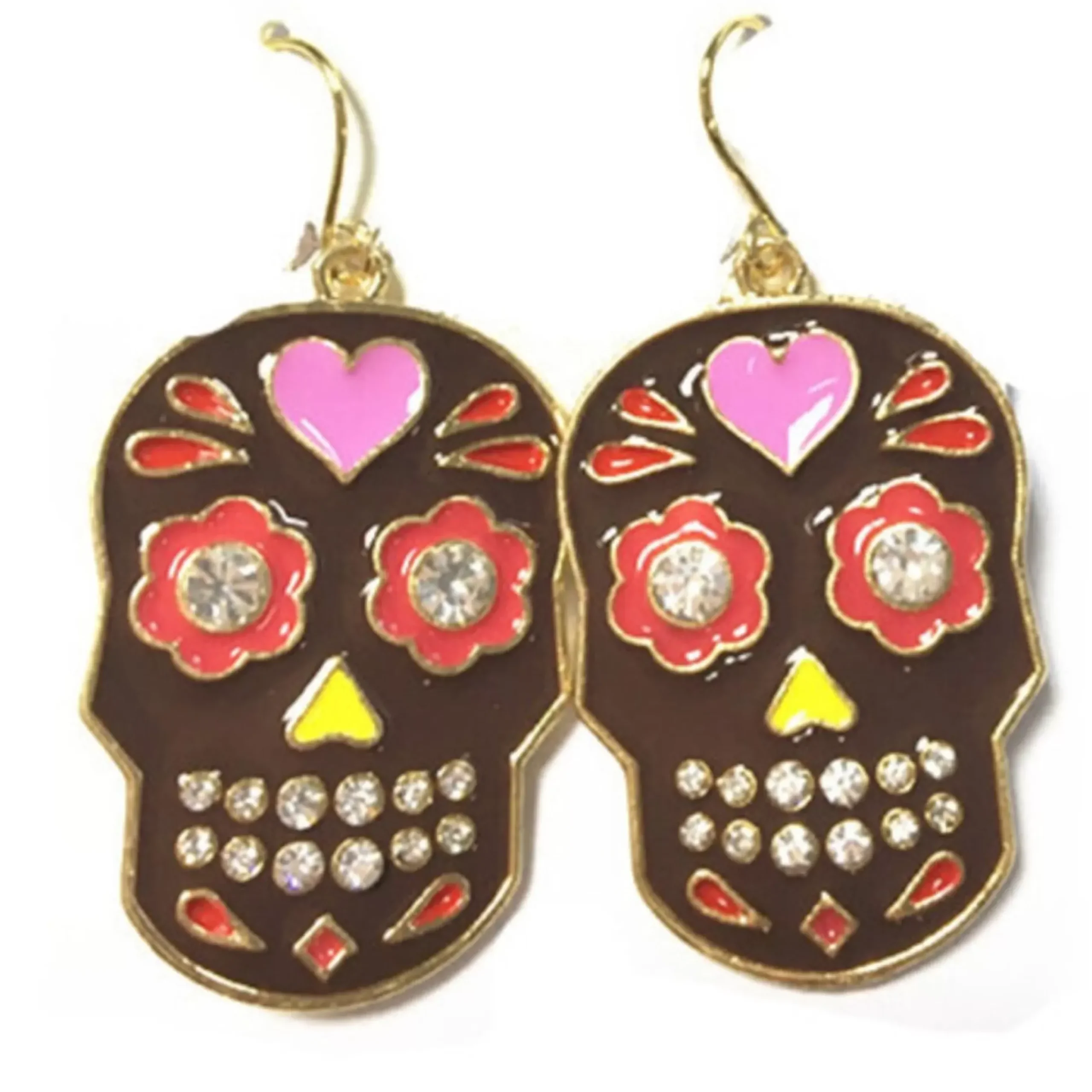 Day Of The Dead Earring (4 Colours)