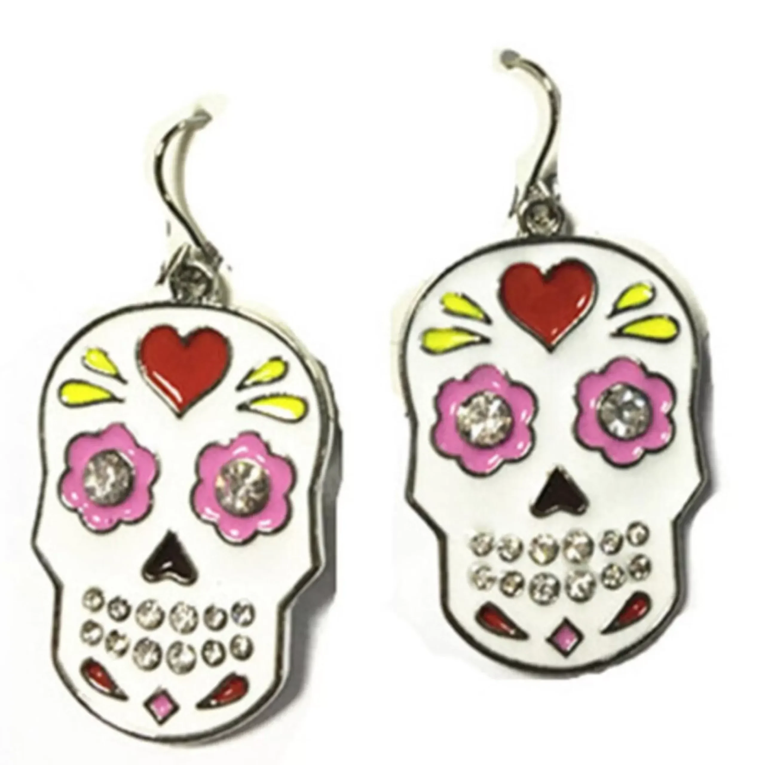 Day Of The Dead Earring (4 Colours)