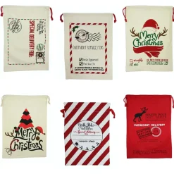 Delux Sack Natural With Print - 68Cm