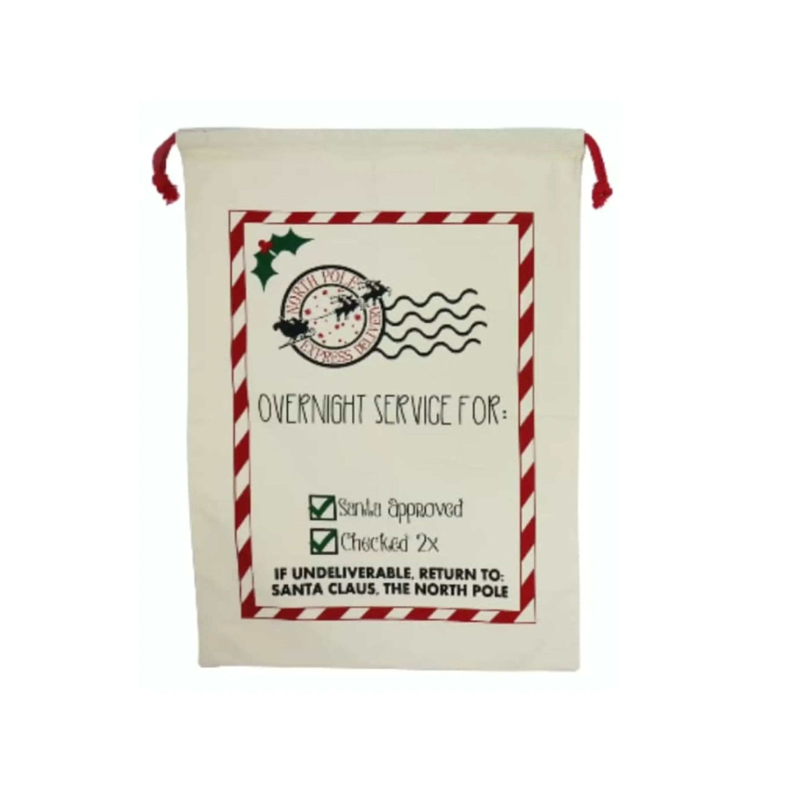 Delux Sack Natural With Print - 68Cm