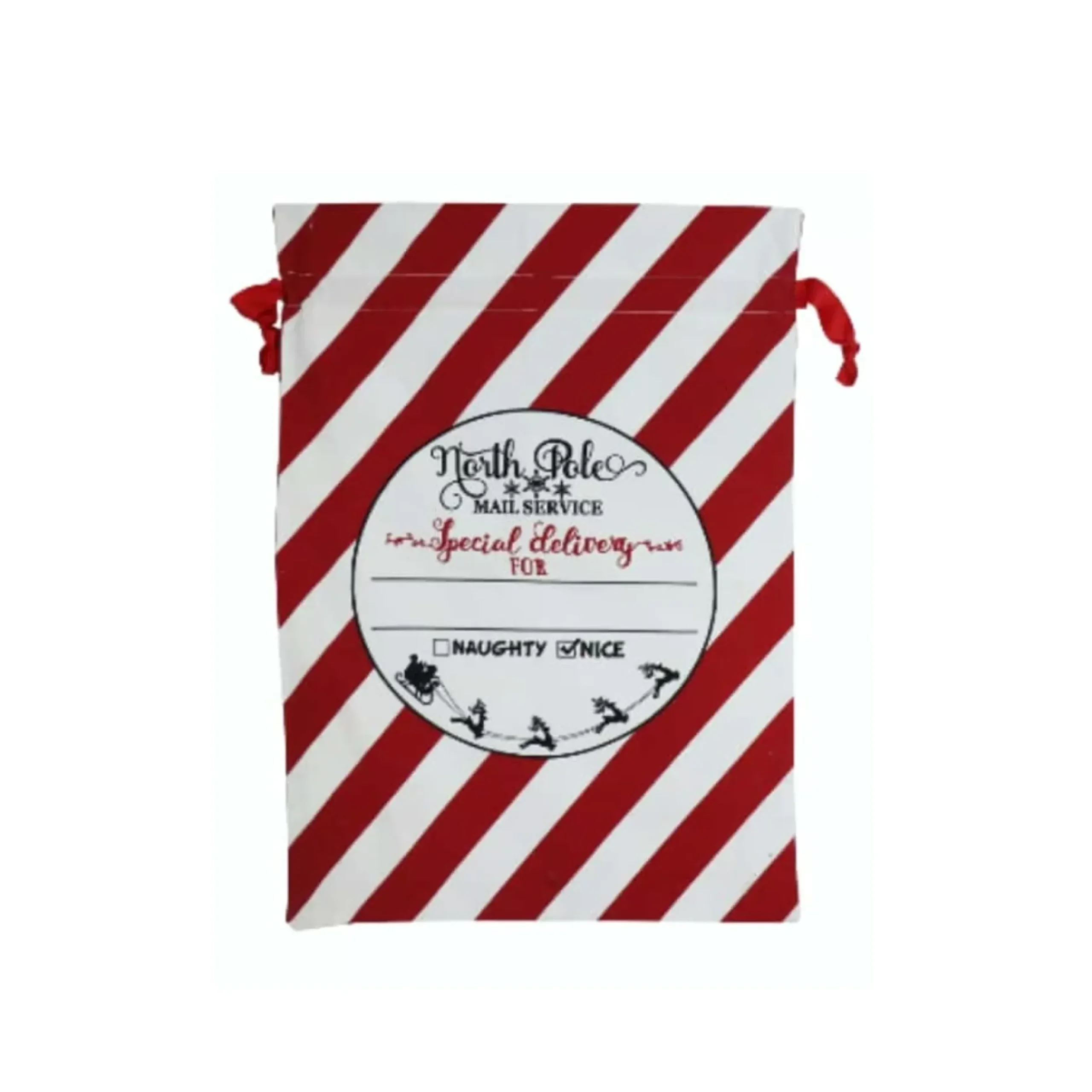 Delux Sack Natural With Print - 68Cm