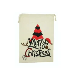 Delux Sack Natural With Print - 68Cm