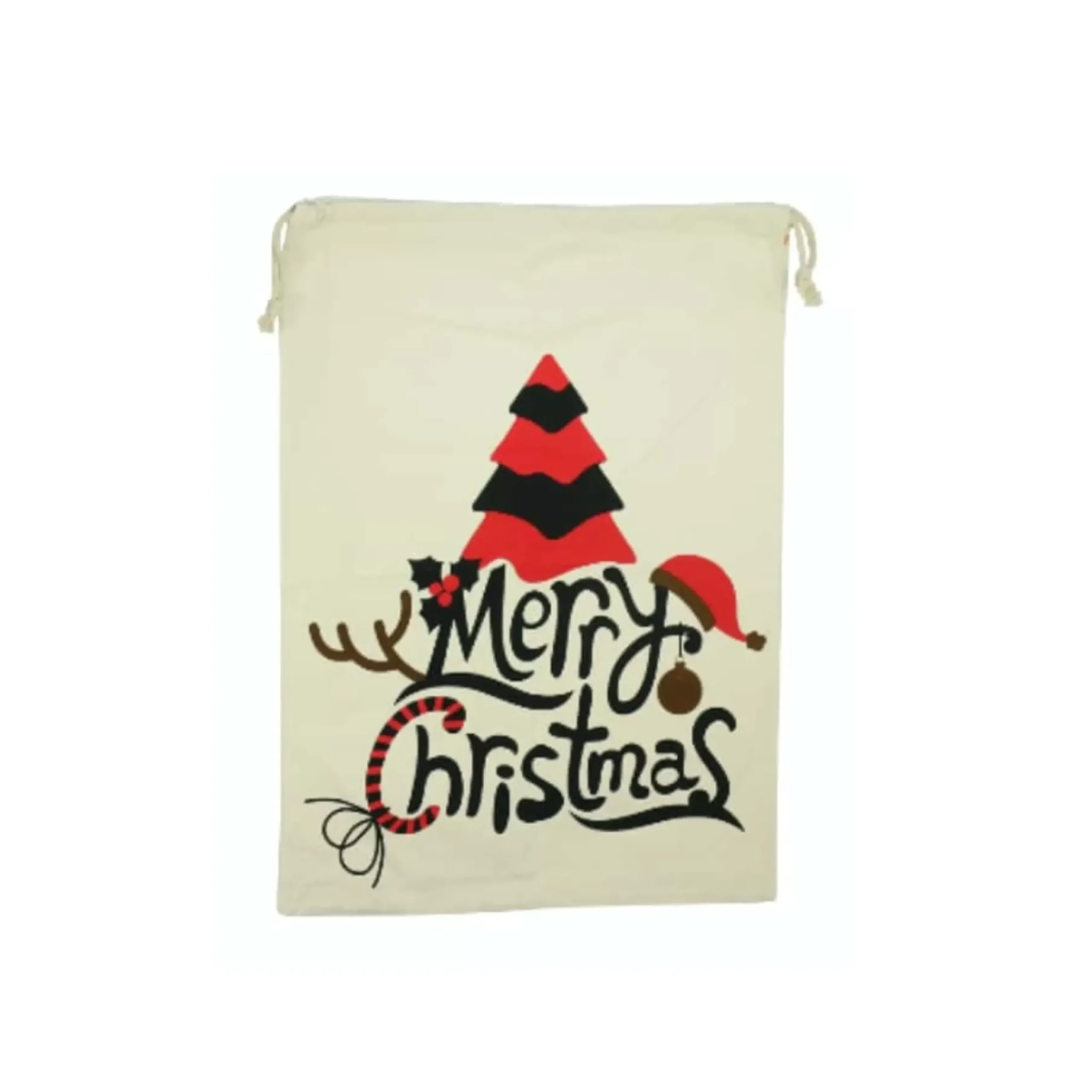 Delux Sack Natural With Print - 68Cm