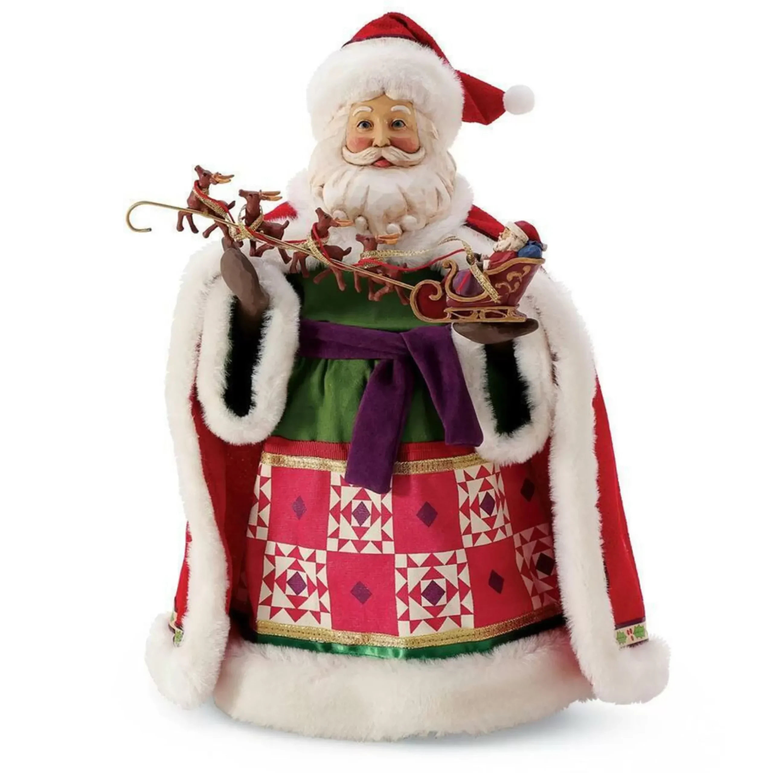 Department 56 Italian Santa Litte Old Driver - 30.5Cm