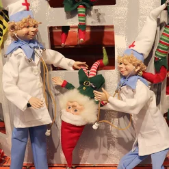 Doctor Christmas Elf With Stand - 65Cm