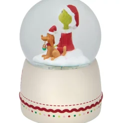Dr Seuss Grinch 100Mm Musical Waterball - 15.5Cm