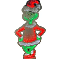 Dr Seuss Grinch Standing Infinity Light - 90Cm