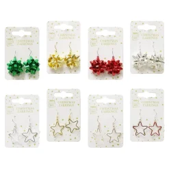Earrings Bow With Star Metal (8 Styles)