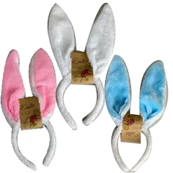 Easter Bunny Ears (3 Colours) - One Size Fits All