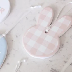 Easter Plaid Keepsake Ornament - 9Cm