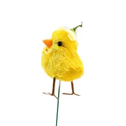 Easter Yellow Chick On Stick - 27Cm