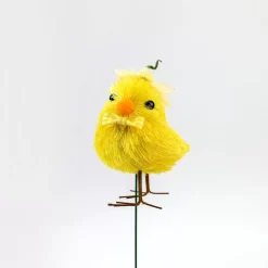 Easter Yellow Chick On Stick - 27Cm