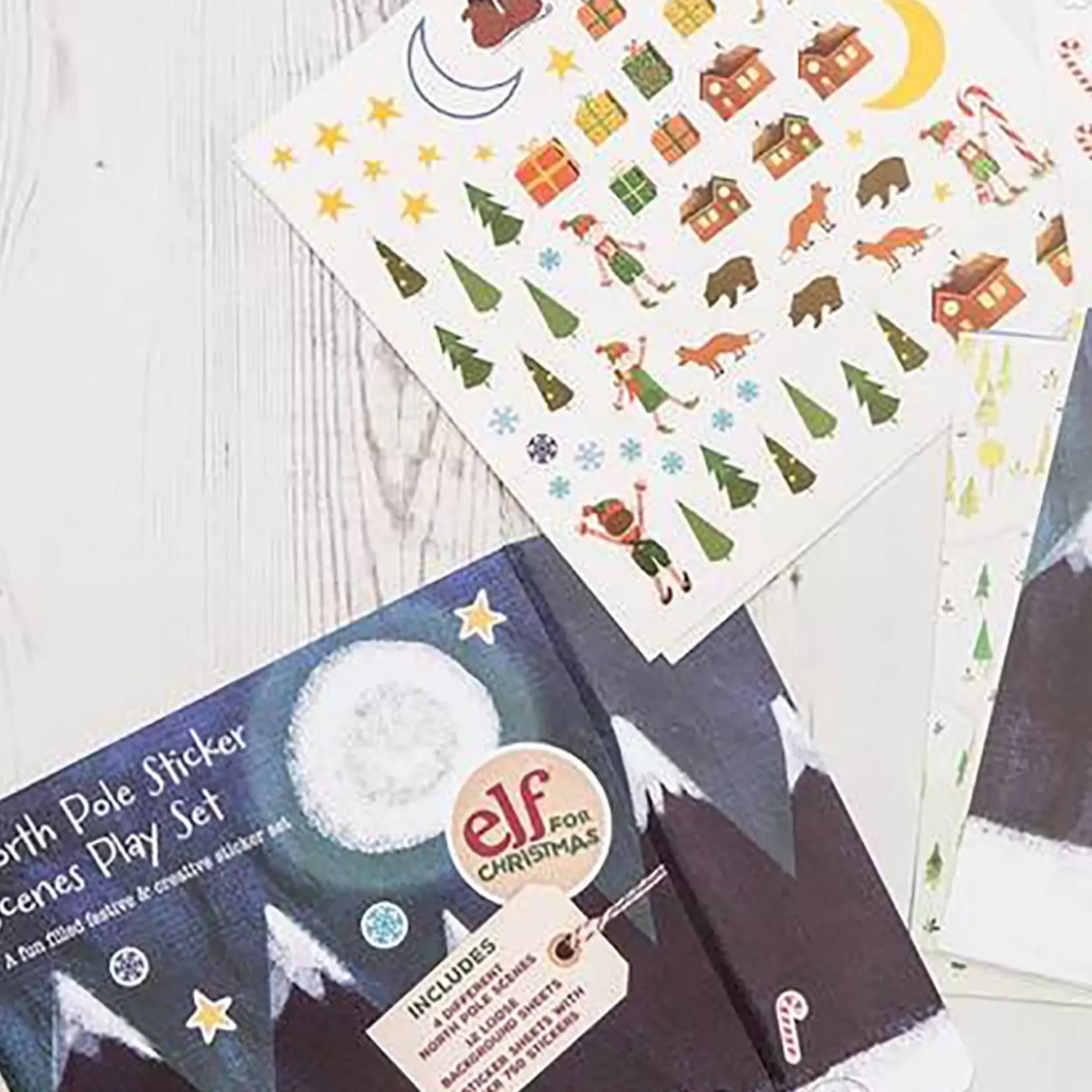 Elf For Christmas - North Pole Sticker Set