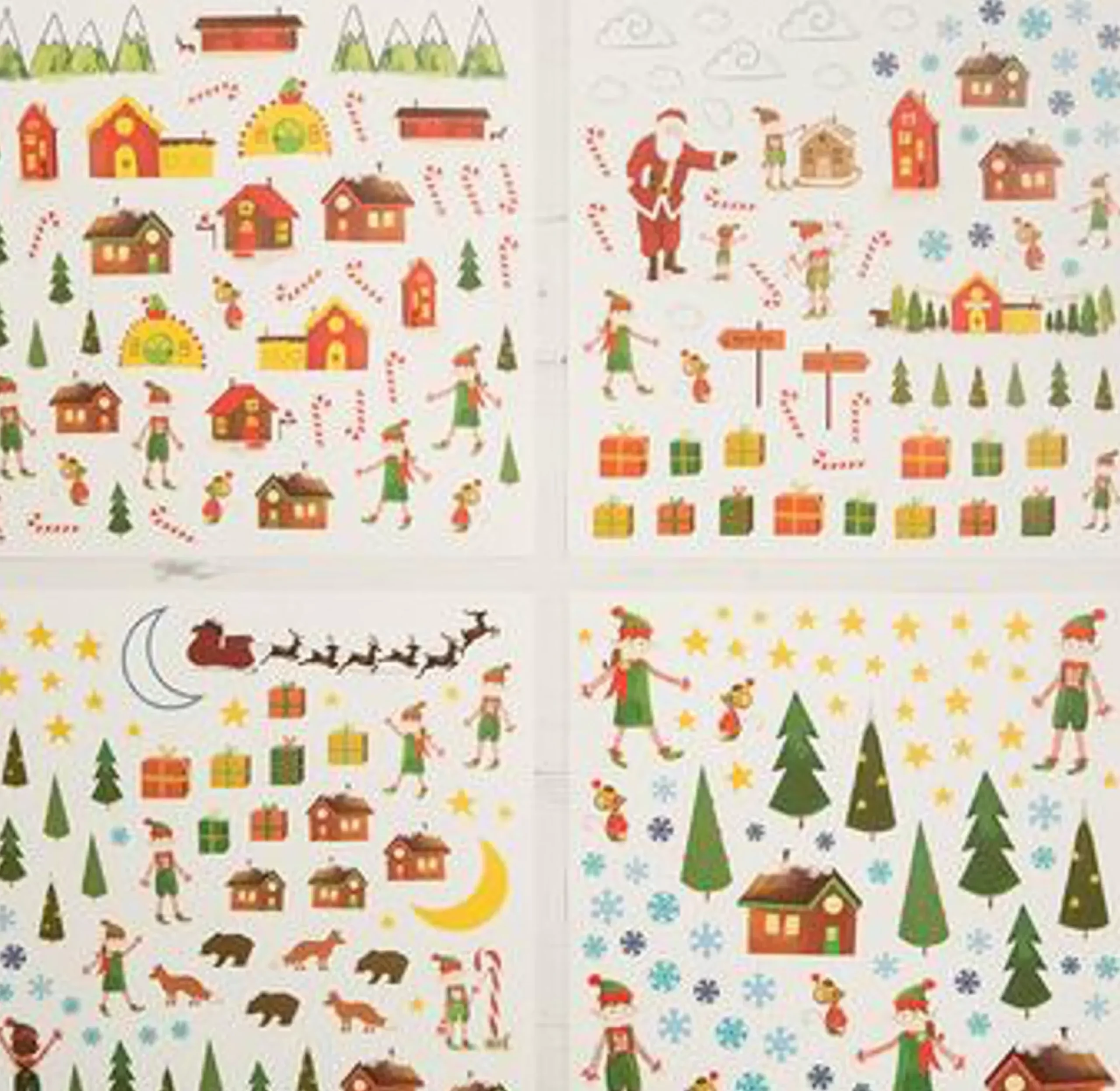 Elf For Christmas - North Pole Sticker Set