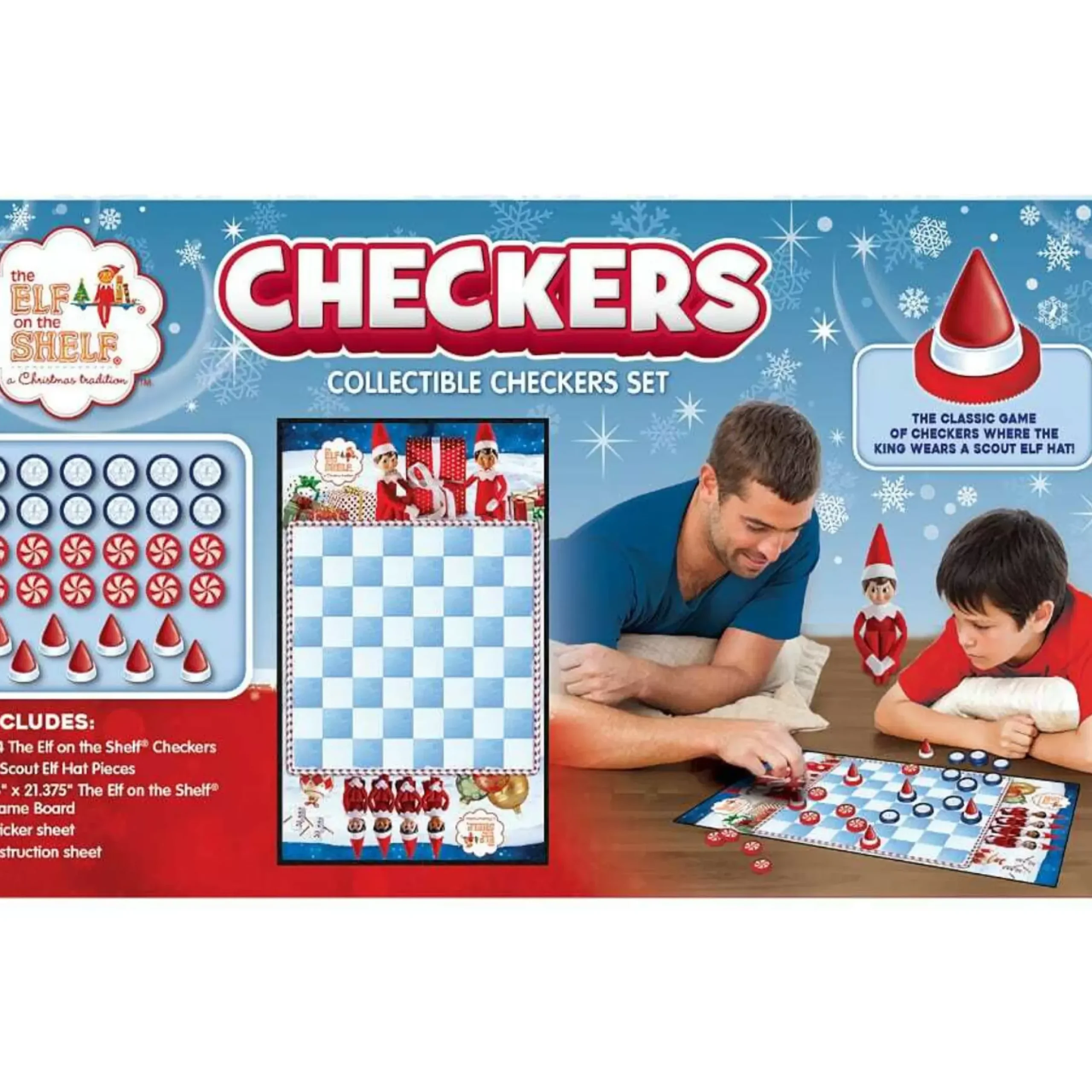 Elf On The Shelf - Checkers - 54Cm