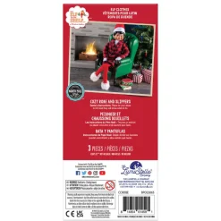 Elf On The Shelf - Claus Couture Cozy Robe And Slippers
