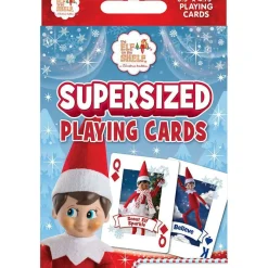 Elf On The Shelf - Supersized Playing Cards - 12Cm