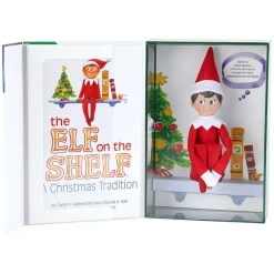 Elf On The Shelf A Christmas Tradition - Boy Elf With Blue Eyes