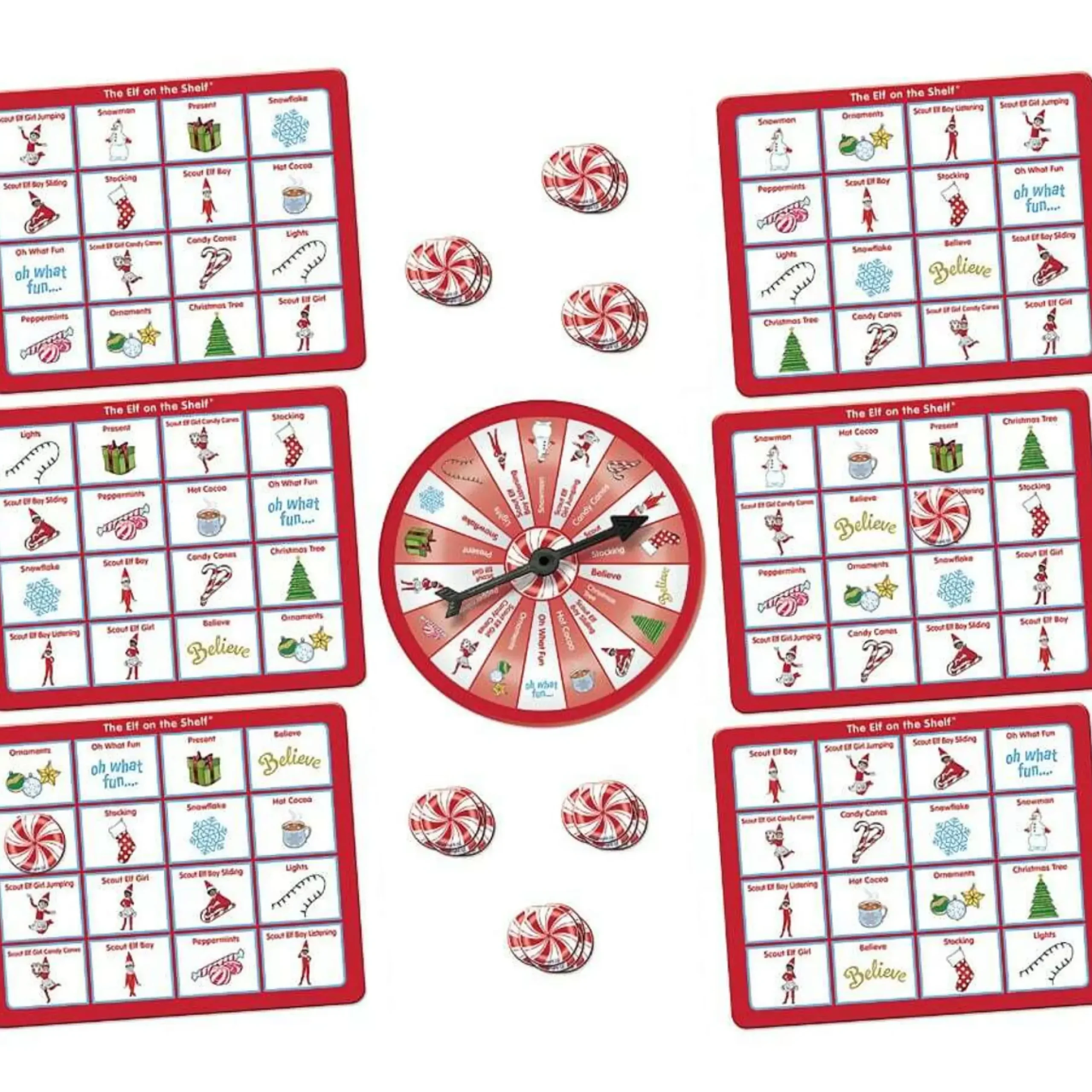 Elf On The Shelf Bingo - 20Cm