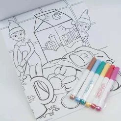 Elf On The Shelf Colour Burst Mess Free Book - 30Cm