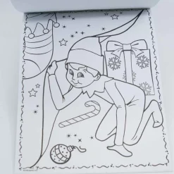 Elf On The Shelf Colour Burst Mess Free Book - 30Cm