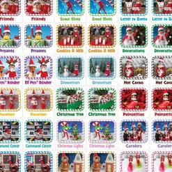 Elf On The Shelf Matching Game - 20Cm