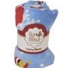 Elf On The Shelf Snowflakes Fleece Blanket - 150Cm