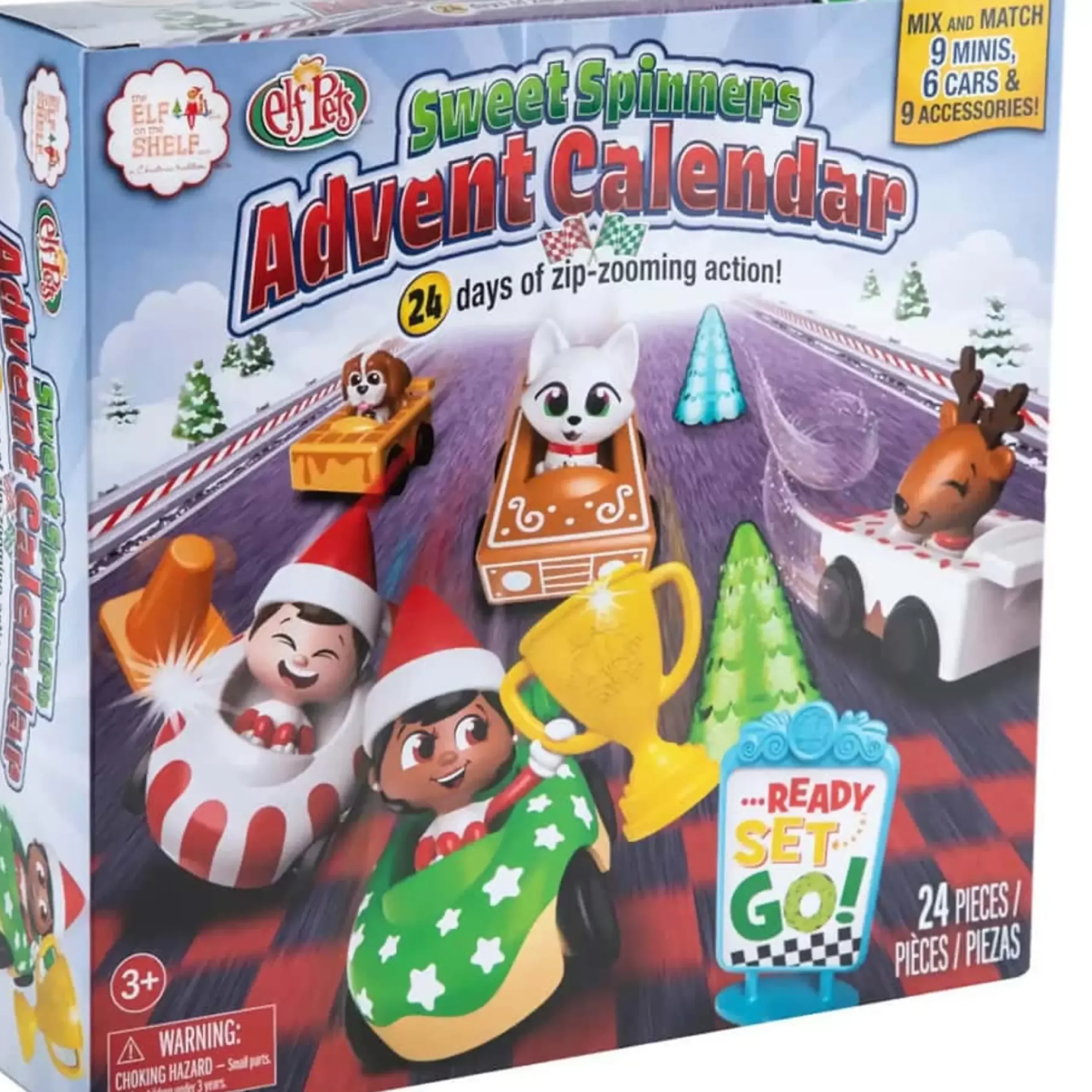 Elf On The Shelf Sweet Spinners Advent Calendar