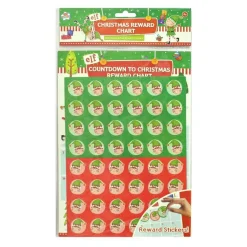 Elf Reward Chart With Stickers - 29.7Cm