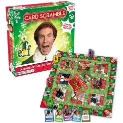Elf The Movie Card Scramble Board Game