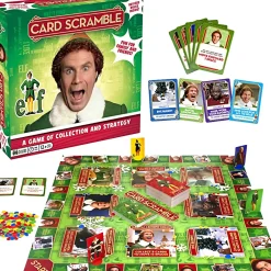 Elf The Movie Card Scramble Board Game