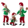 Elf University Red And Green Posable Elf (3 Styles) - 41Cm